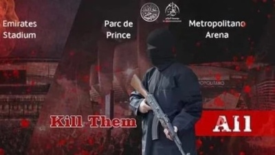 Europa está en alerta tras la amenaza terrorista de ISIS a los encuentros de la Champions League